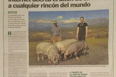 Entrevista en Heraldo de Aragón