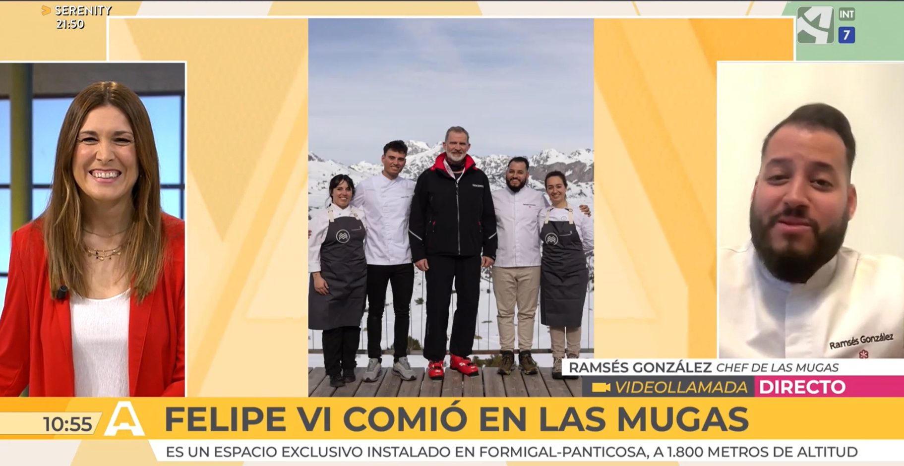 Captura de pantalla. Rey Felipe VI sorprendido por la sobrasadade latón de La Fueva