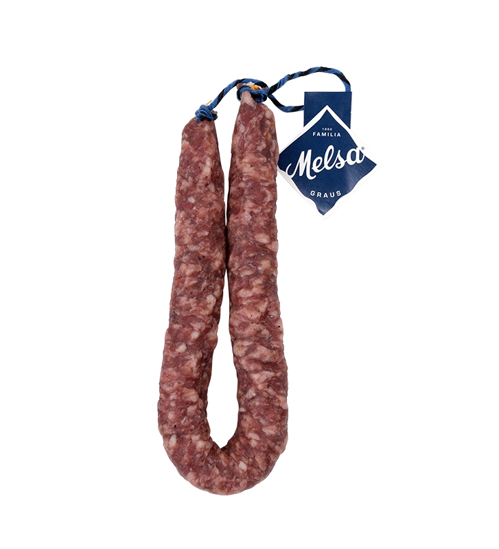 Longaniza curada de Latón de la Fueva